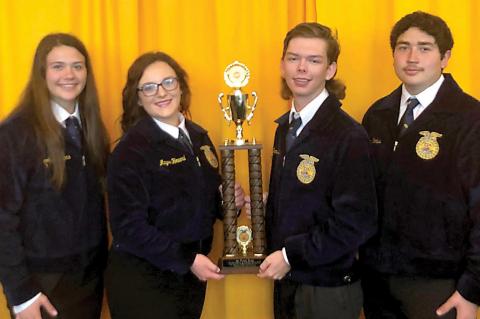 Allen FFA Environmental Science/Natural Resources Team