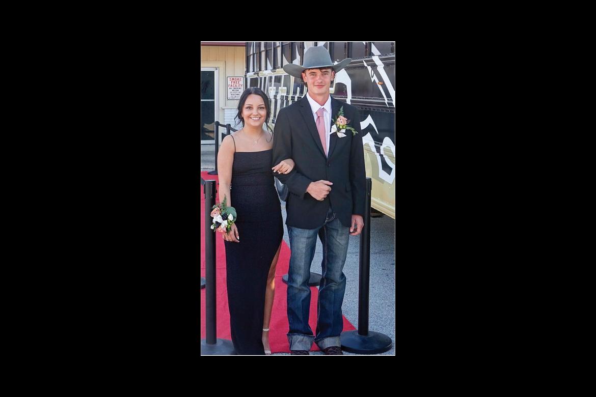 Brogen Goodson and his Prom Date Ryleigh Smith
